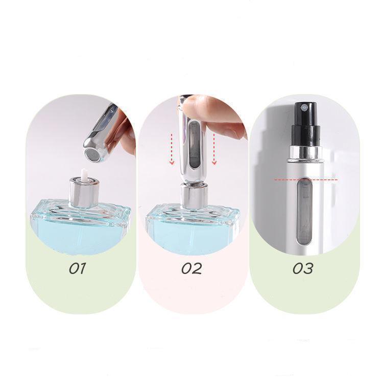 Porta Perfume 5ml - Comeeta