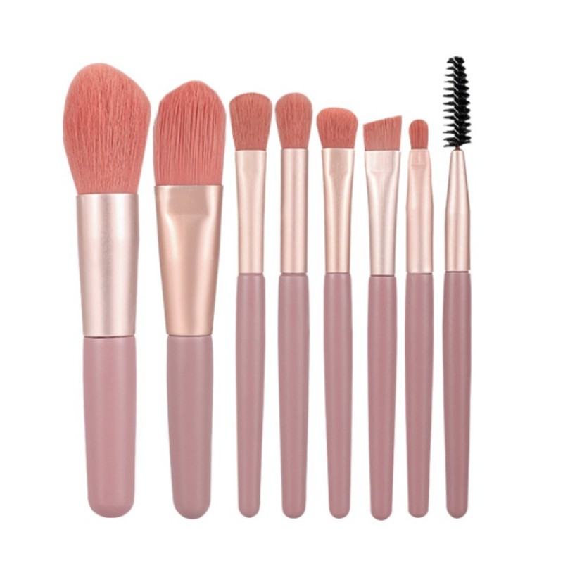 Kit 8 Pinceis Make Up! - Comeeta