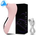 Sugador Clitoriano Feminino c/ Vibrador Sexy All - Comeeta