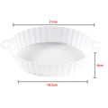 OIMG Round Replacemen Air Fryers Oven Baking Tray Fried Chicken Basket Mat Air Fryer Silicone Pot Grill Pan Kitchen Accessories