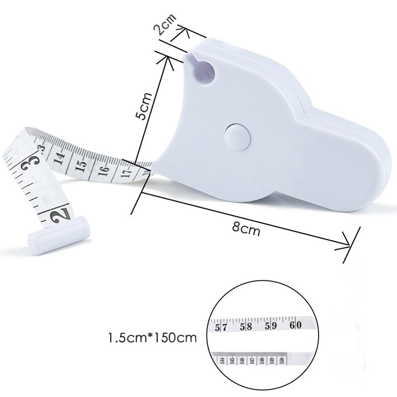 Fita Métrica Corporal Automática BodyPerfect